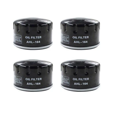 4X Oil Filter for BMW F650GS F700GS F800GS F800S S1000RR R1200GS K1600 GT/R/RS/S - Image 1 of 4