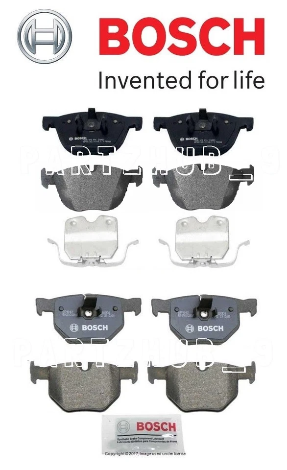Juego de pastillas de freno delanteras y traseras Bosch Quietcast para BMW E70 E71 X5 X6 xDrive30i 35i Foto 1 de 1