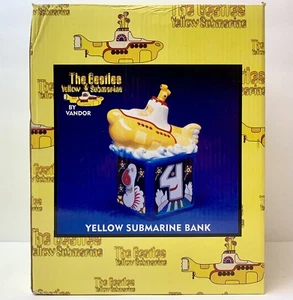 The Beatles Yellow Submarine Bank 2000 By Vandor - Brand New In Box - Picture 1 of 8