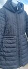 Puffer Jacket Coat Geox Size16 -  18 Grey Warm