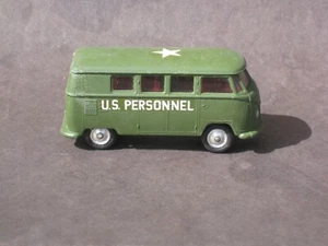 Vintage Corgi Toys U.S. Personnel VW Transport Bus # 356  MINT CONDITION - Picture 1 of 6