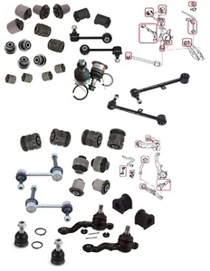Bujes de brazo trasero de control delantero bujes de bolas eslabones para Lexus IS200 IS300 - Imagen 1 de 1