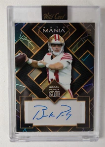 Brock Purdy Wild Card 1/10 (HSE) San Francisco 49ers Rookie Card AM-SBF9 Auto - Picture 1 of 5