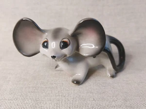 Vintage Cute Kitsch Jiggle Head Mouse / Rat / Rodent Ornament - Picture 1 of 10