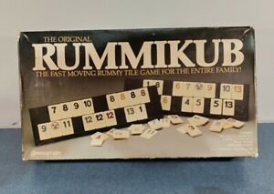 Vintage The Original Rummikub Pressman 1980 No 400 Rummy Tile Game