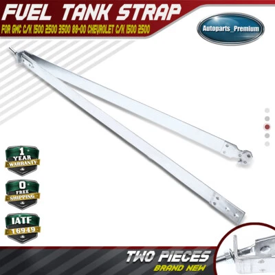 2 correas de tanque de combustible para Chevrolet GMC C/K 1500 2500 3500 1988-2000 25 galones Foto 1 de 4