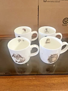 4 Royal Worcester Wrendale Designs Hannah Dale GUARD DUCK,Gigi,What A Hoot,Rosie - Picture 1 of 5