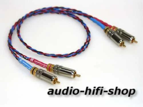 Cable RCA Kimber PBJ de 1,00 m con conectores RCA tensables - Gama alta absoluta