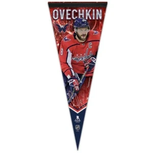 ALEXANDER OVECHKIN WASHINGTON CAPITALS PREMIUM QUALITY PENNANT 12"X30" BANNER - Picture 1 of 1