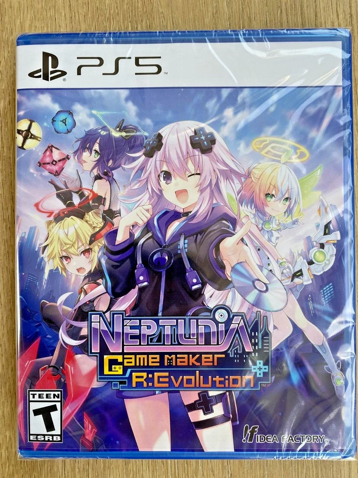 Neptunia Game Maker R:Evolution PS5 US Version New Sealed Fast Ship w Tracking - Image 1 of 4