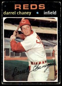 1971 Topps #632 Darrel Chaney Reds (low grade) *11