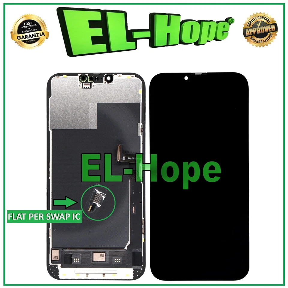 DISPLAY LCD SOFT OLED 120hz ORIGINALE APPLE IPHONE 13 PRO MAX TOUCH SCREEN VETRO