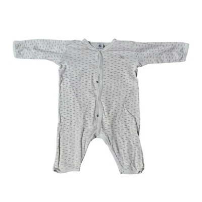 Petit Bateau Mono De Pescado Para Bebé Pijama Talla 9M 68 74 - Imagen 1 de 3
