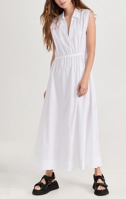 Платье макси Rag & Bone Soraya белое S - Изображение 1 из 3