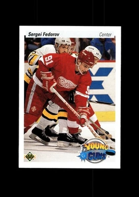 1990-91 Upper Deck: #525 Sergei Fedorov NM-MT OR BETTER - Image 1 of 2