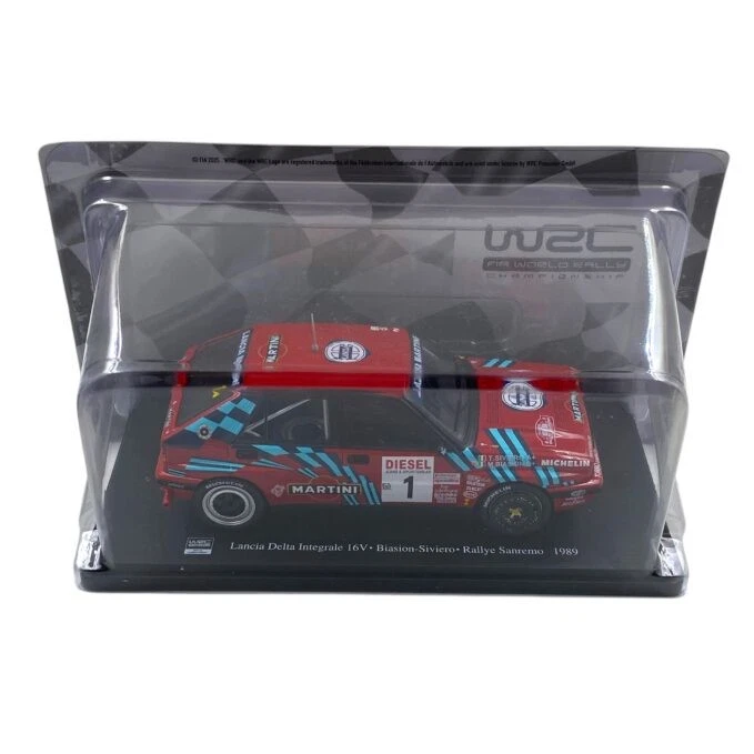 Modellino Auto Ex Magazine 1/24 Lancia Delta Integrale 16V Rallye Sanremo 198... - Immagine 1 di 1