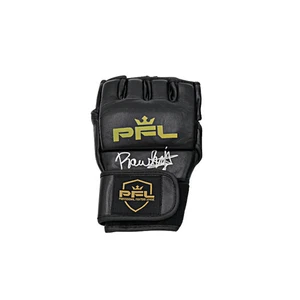 Raush Manfio Autographed Authentic Model PFL Gold Lettered 2021 Fight Glove - Picture 1 of 3