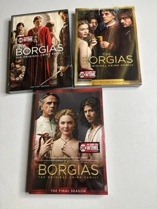 DVD The Borgias série complète 1-3 Showtime original crime famille NEUF scellé - Photo 1/3