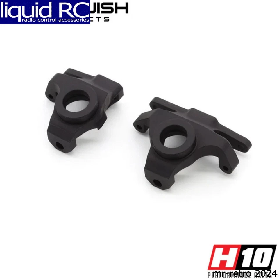 Vanquish Products 08860 H10 Aluminum Steering Knuckle - Black - Image 1 of 1