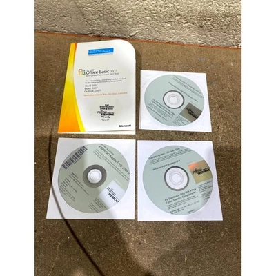 Mixed Lot Microsoft Office Basic/Windows XP/Vista Business SP1/Drivers Utilities - Image 1 of 4