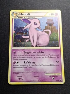 Mentali 2/90 Holo HGSS Indomptable Carte pokémon FR - Picture 1 of 15