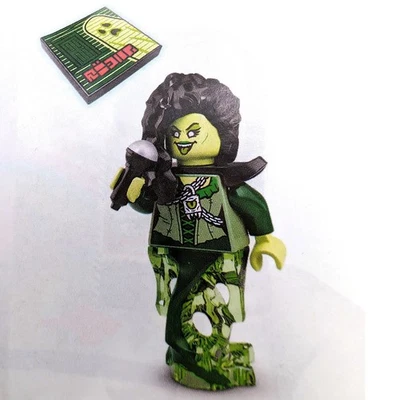 Minifigura LEGO Banshee Singer, Vidiyo Bandmates, série 1 vid009 minifig - Imagem 1 de 4