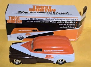 Trustworthy 1946 Chevrolet Sedan Delivery Street Rod Liberty Diecast Bank 1:25 - Bild 1 von 5