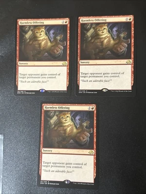 Harmless Offering X3 Eldritch Moon  NM Condition See Pics Front Back - Image 1 of 4