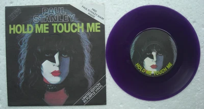 PAUL STANLEY KISS Hold Me Touch Me / Goodbye 7” PURPLE Vinyl 1978 Pic.Slve. Foto 1 de 4