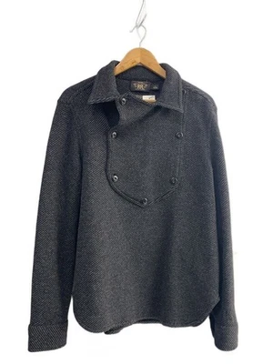 RRL Tejido y Suéter S Lana GRIS Liso Usado Foto 1 de 4