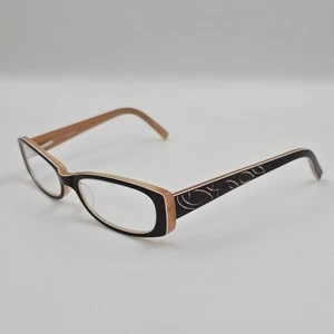 Cosmopolitan Eyeglasses Womens Designer Luxurious Chocolate Frame Only 52-17-135 - Picture 1 of 18