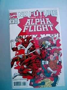 marvel comics alpha flight MINT IN SLEEVE NO FUTURE PART 1 OF 3 JAN 128 - Picture 1 of 3