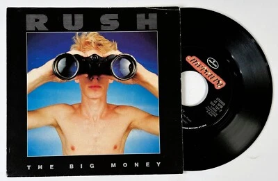 Rush The Big Money / Red Sector A (Live) Vinyl 45 Single w/ Picture Sleeve 1985 - Image 1 of 4