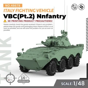 SSMODEL 1/48 25mm Military Model Kit Italy VBC（Pt.2）Nnfantry Fighting Vehicle - Picture 1 of 5