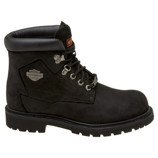 Harley-Davidson Badlands Men's Motorcycle Boots - Black, US 11 (D91005)