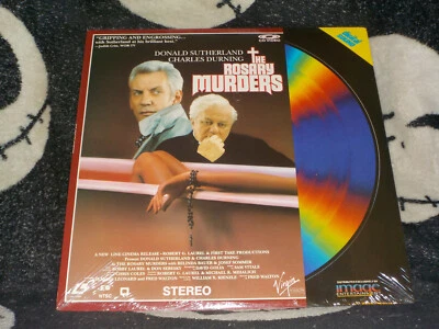 The Rosary Murders NEW SEALED Laserdisc LD Donald Sutherland Free Ship $50 Foto 1 de 2