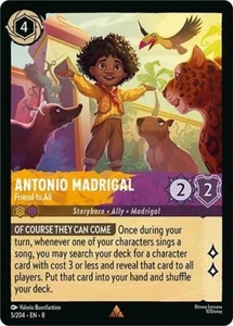 Antonio Madrigal Friend to All Non-Foil Disney Lorcana 5/204 Reign of Jafar - Picture 1 of 1