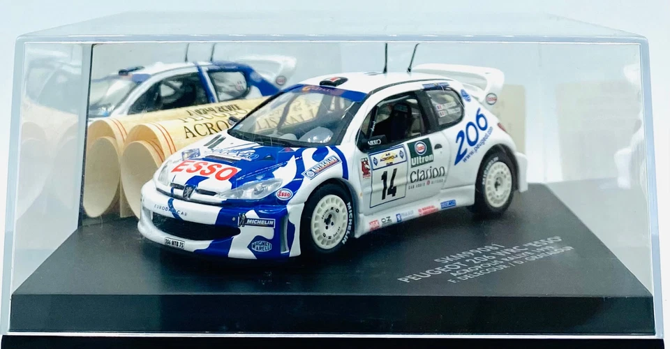 EBOND Peugeot 206 WRC ESSO - Acropolis Rallye 1999 - SKM99081 - 1:43  0356 - Immagine 1 di 1