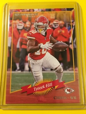 🔥🔥2020 Donruss TYREEK HILL 2000 Tribute #R2K-TH KC CHIEFS - Image 1 of 2
