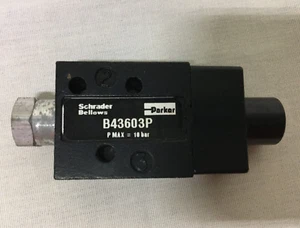 New! Parker Schrader Bellows B43603P Poppet Valve (#20303) - Picture 1 of 7