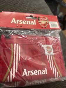 Arsenal Soccer Club artilleurs portefeuille homme neuf scellé football sport équipe argent rouge