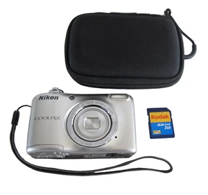 Nikon Coolpix L31 16.1MP Digital Camera Bundle w/ Case & SD Card - Great Shape! - Picture 1 of 10