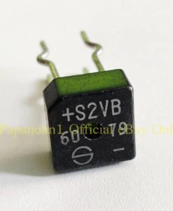 (1)Bridge diode S2VB60 2A 600V Shindenken Japan Rectifier electronic supply part - Picture 1 of 3