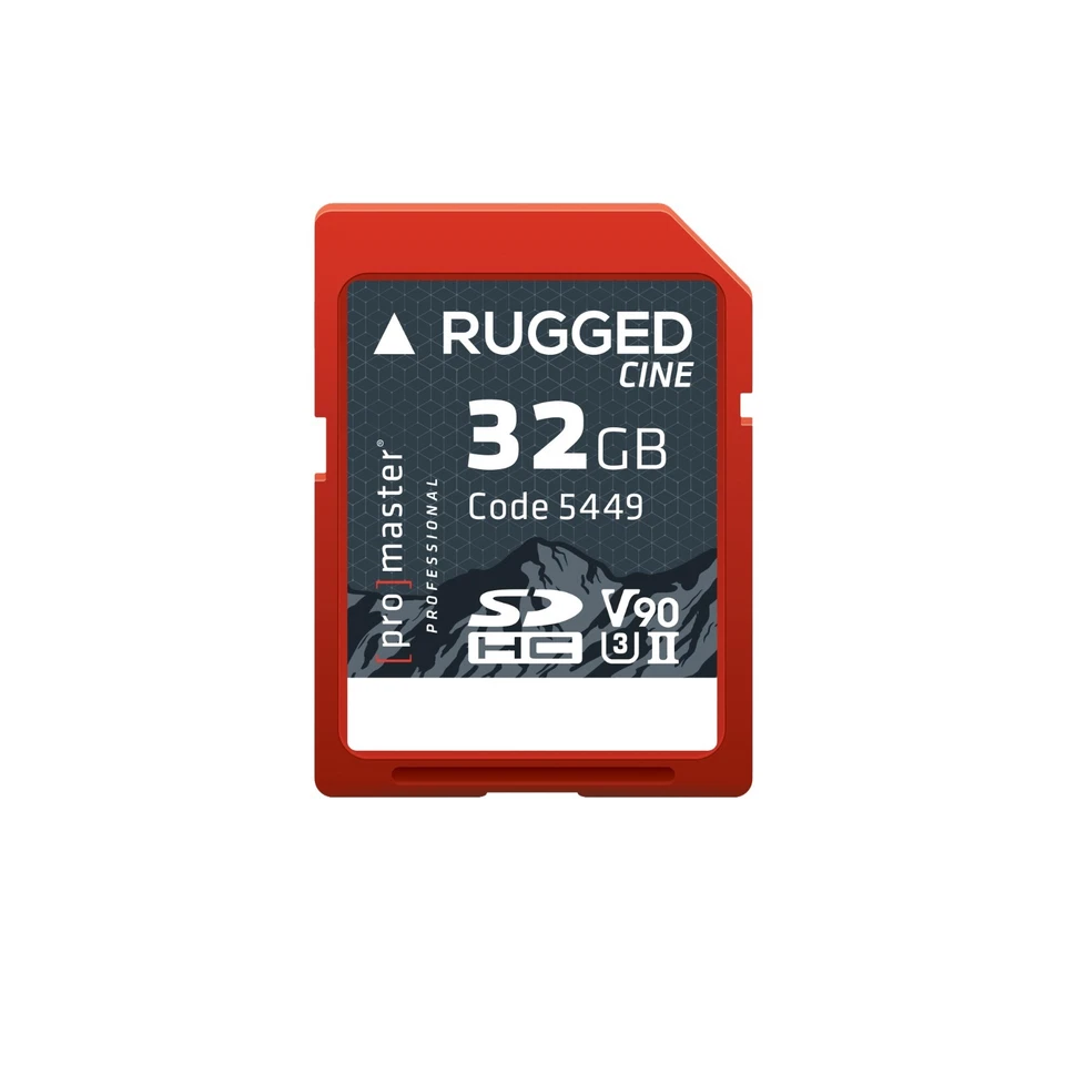 ProMaster Rugged SD Memory Card - UHS-II V90 - 32GB #5449 - Image 1 of 1