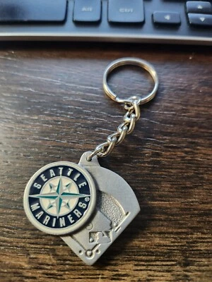 New Seattle Mariners  Keychain Fine Pewter  MLB - Image 1 of 2