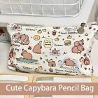 Zipper Pen Bag Capybara Stationery Storage Pouch Pencil Case  Student Gift