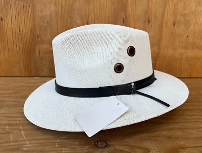 Мужская Панама стиль легкий вес пляж шляпа, летний стиль шляпа для гольфа - Изображение 1 из 4