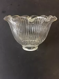 NEW OLD STOCK VINTAGE 2 1/4 FITTER Holophan Style Glasschirm - Bild 1 von 12