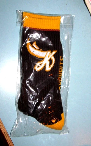 Kokomo,Indiana,Jackrabbits,Brown,Minor League Baseball,Adult,Socks,NEW! Cover