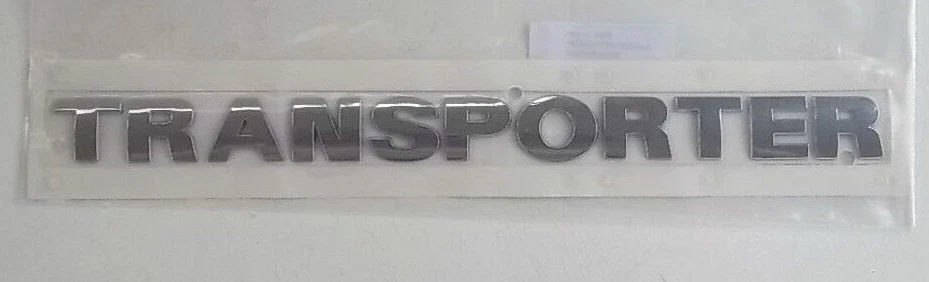 Volkswagen TRANSPORTER T5 chrome badge rear -  BRAND NEW - GENUINE VW - 2003-09 — 第 1/1 张图片